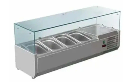 Norsk NSK-V1500ST 1500mmW Countertop Salad Prep Fridge