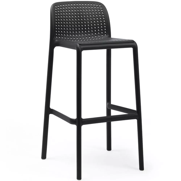 Nardi Lido Outdoor Resin Bar Stool Seat Height 76cm