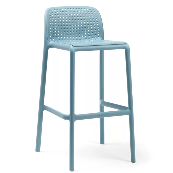 Nardi Lido Outdoor Resin Bar Stool Seat Height 76cm