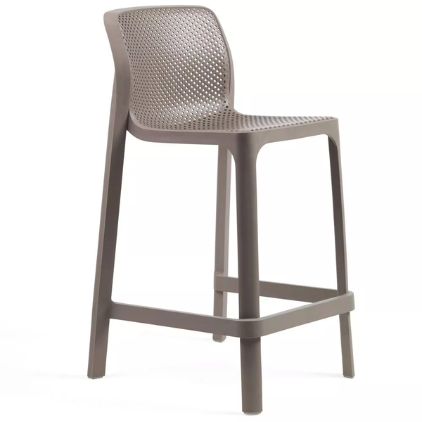 Nardi Net Outdoor Resin Bar Stool Mini Seat Height 65cm