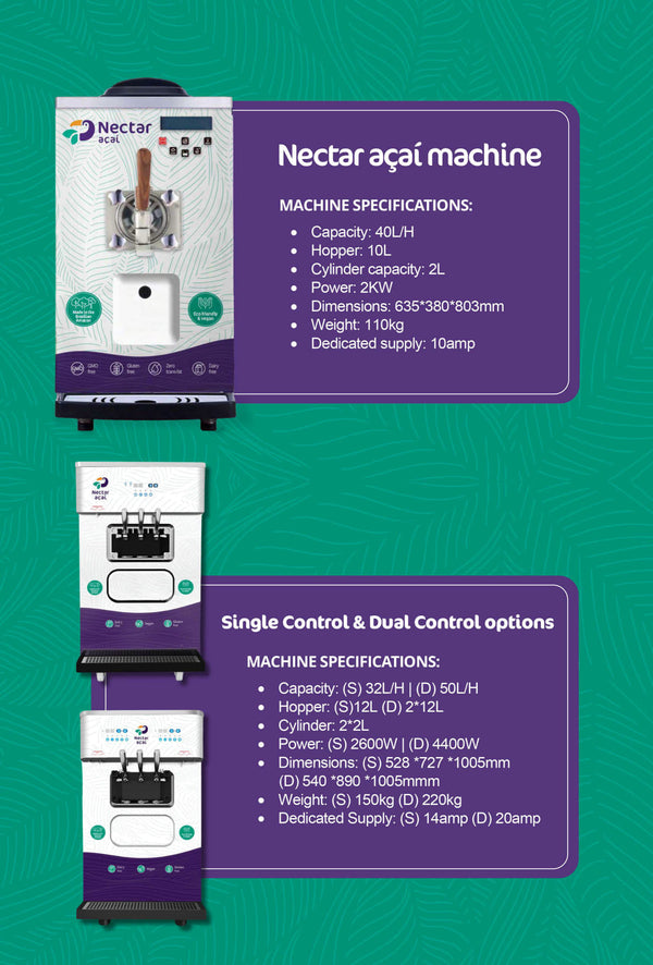 Nectar Fruits - Acai Machine