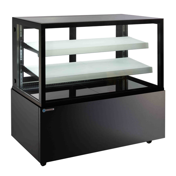 ICS PACIFIC Novara 120 Black - Floor Standing Refrigerated Display