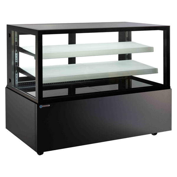 ICS PACIFIC Novara 150 Black - Floor Standing Refrigerated Display