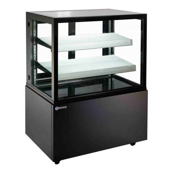 ICS PACIFIC Novara 90 Black - Floor Standing Refrigerated Display