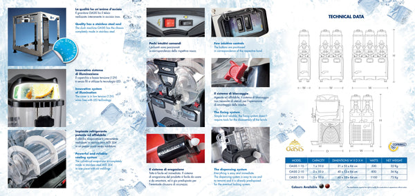 Cofrimell Oasis 3 - Granita/Slushy Machine