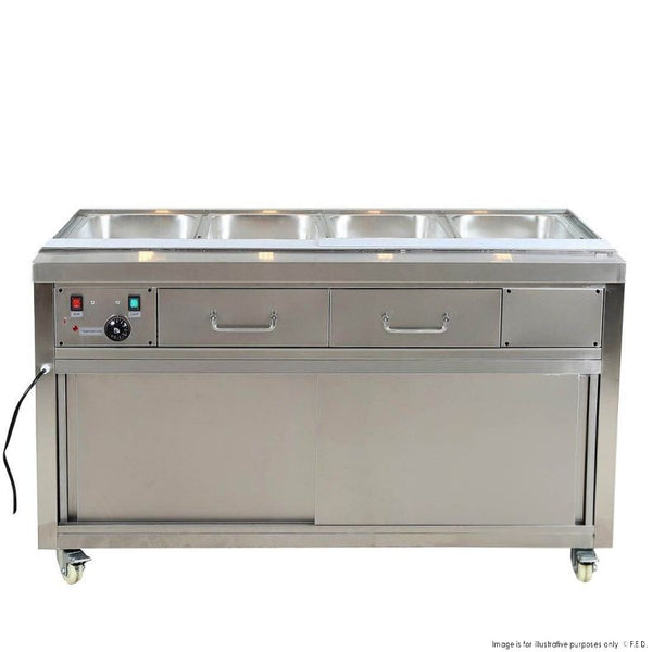 Thermaster PG150FE-B - Heated Bain Marie Display