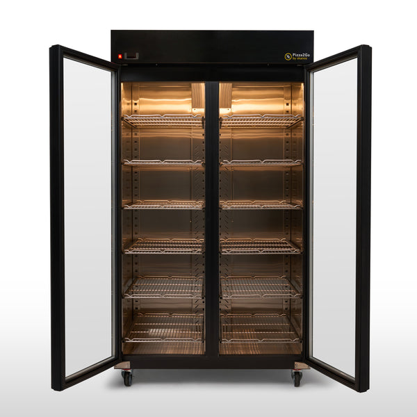 Skanos Pizza2Go® PW1100B Commercial Two Door Pizza Warmer