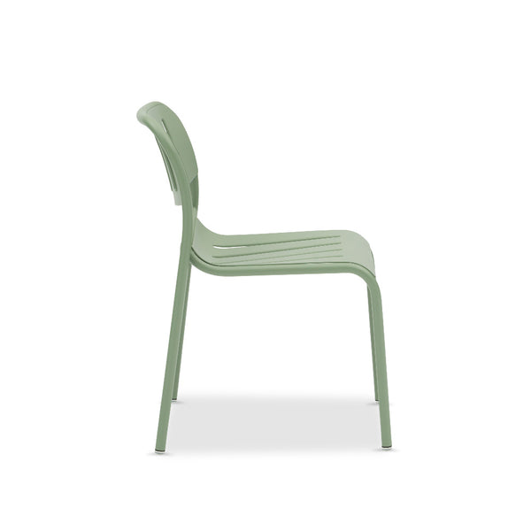 Pebl Sunset Aluminium Outdoor Side Chair