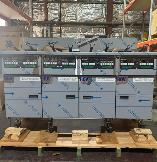 Pitco SELV14-C/FD/FFFF 4 Bank Electric Fryer