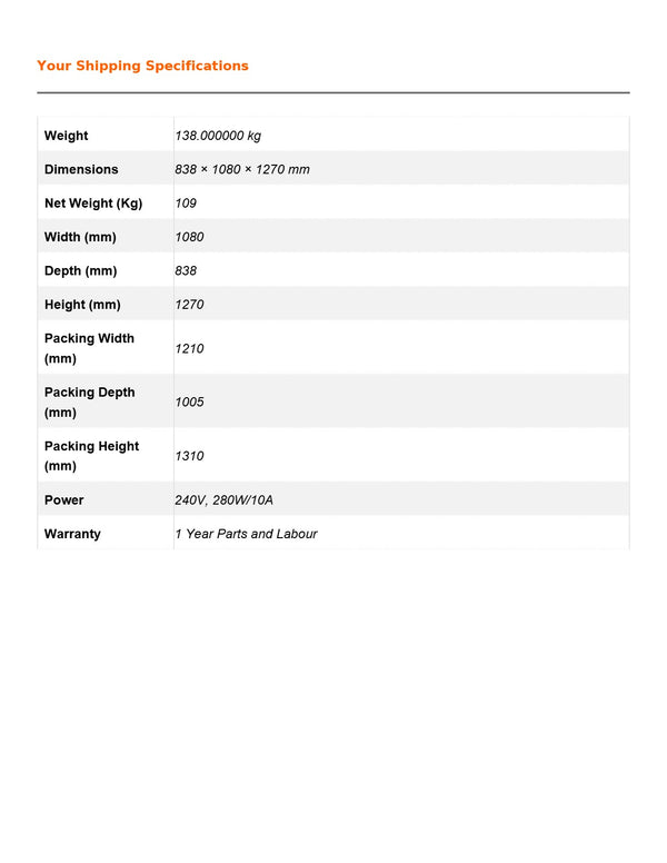 Thermaster SD-325P - Gelato Display