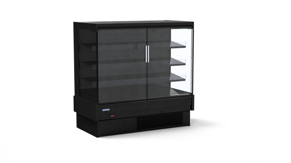Hussmann SGND153S - Swing Door Semi-Vertical Display Chiller