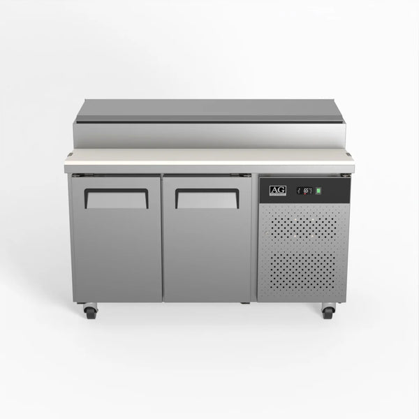 AG Equipment SH2000-700 - Two Door Saladette Fridge