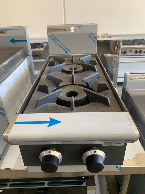Cobra C3D-B 2 Burner Cook Top - Benchtop model