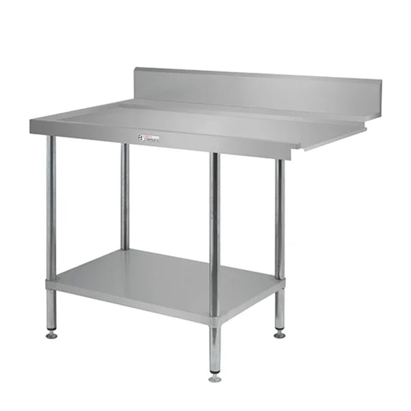 Simply Stainless SS07.7.1200L - Stainless Steel Dishwasher Outlet Bench