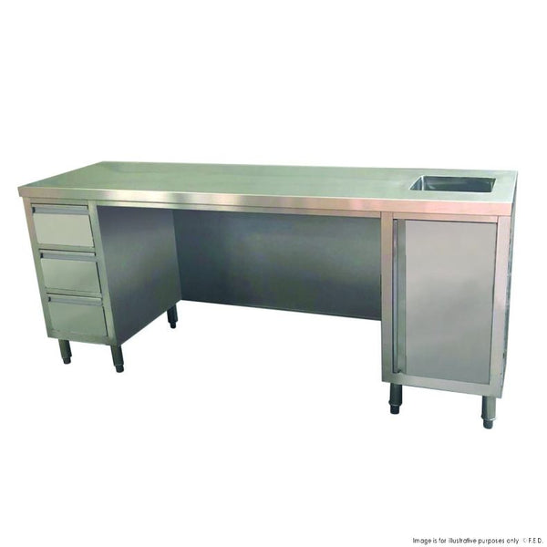 Modular Systems SS6-2100R-H - Multipurpose Utility Bench with Sink