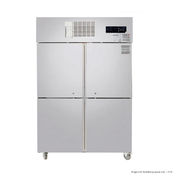 Thermaster SUF1000 - 4 x Half Door Freezer