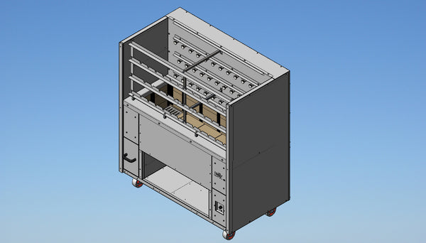 Scheer Proline Super 300 - 1500mm Charcoal Rotisserie