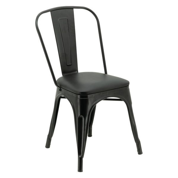 Café Solutions Tolix Chairs with Cushion