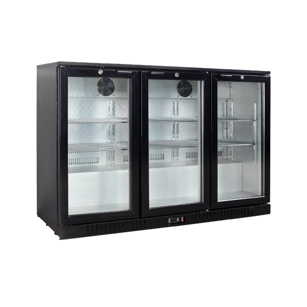 Exquisite UBC330 - Three Door Backbar Display Fridge