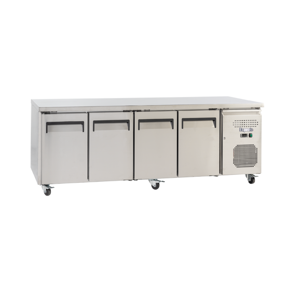 Exquisite USC550H - Four Solid Door Underbench Fridge
