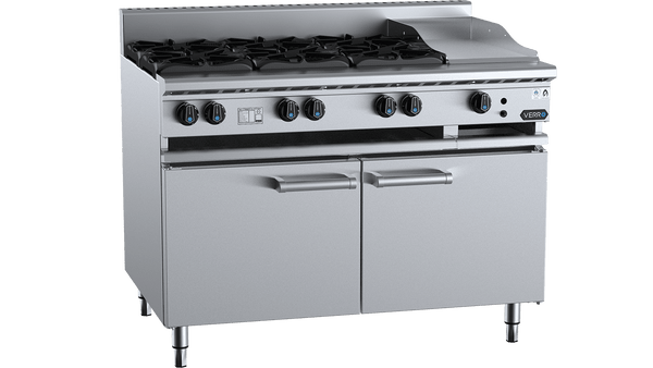 B+S Verro VBT-SB6-GRP3 - Cabinet Mounted Combination Cook Top
