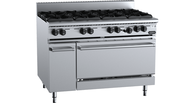 B+S Verro VOV-SB8 - Eight Burner Range Oven