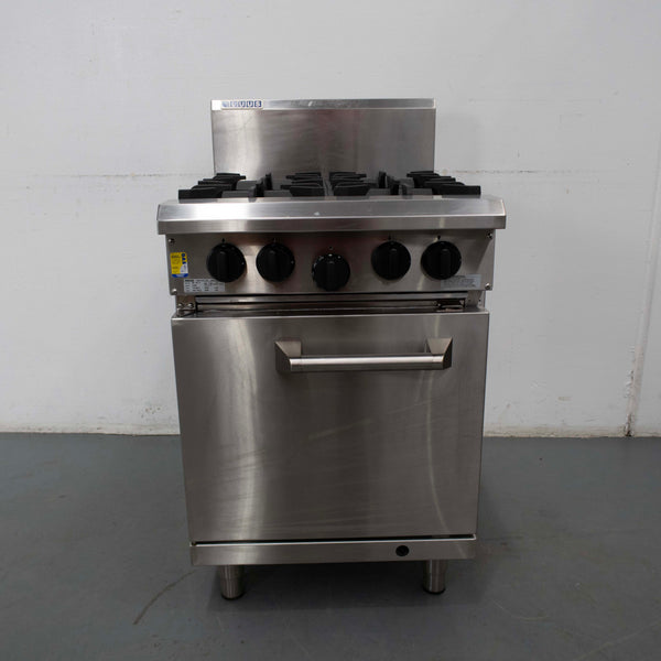 Luus RS-4B-P 4 Burner Range Oven
