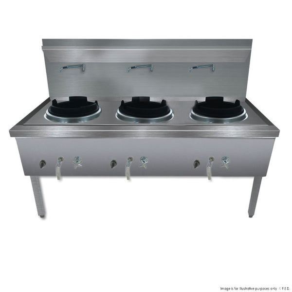 Gasmax WW-3L - Triple Wok