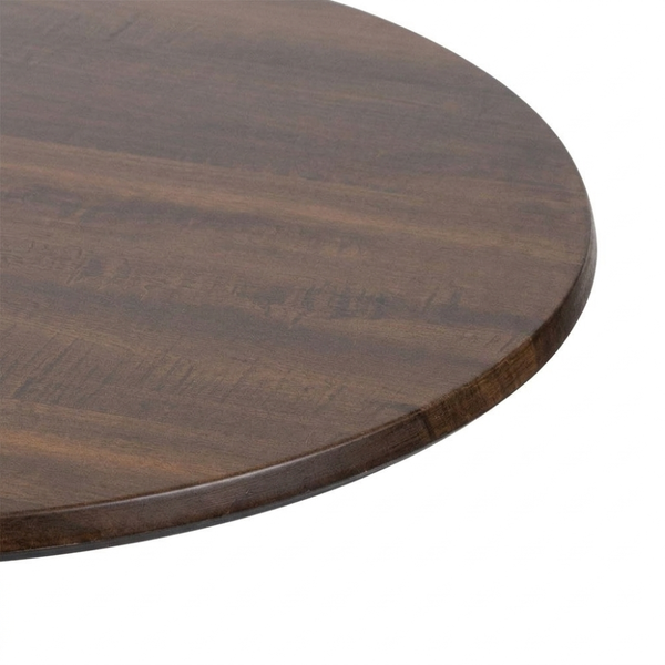 Round 60cm Super Matte Smart Top Complete Table with Piatto Base
