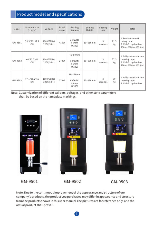 CMA CMA-9502 - Can Sealing Machine