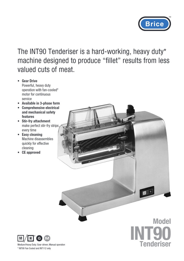 Brice INT90-STIRFRY - Meat Tenderiser