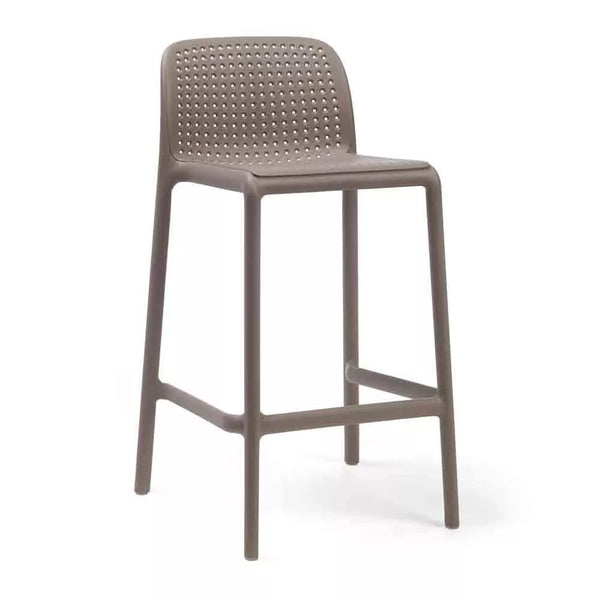Nardi Lido Mini Outdoor Resin Bar Stool Seat Height 65cm