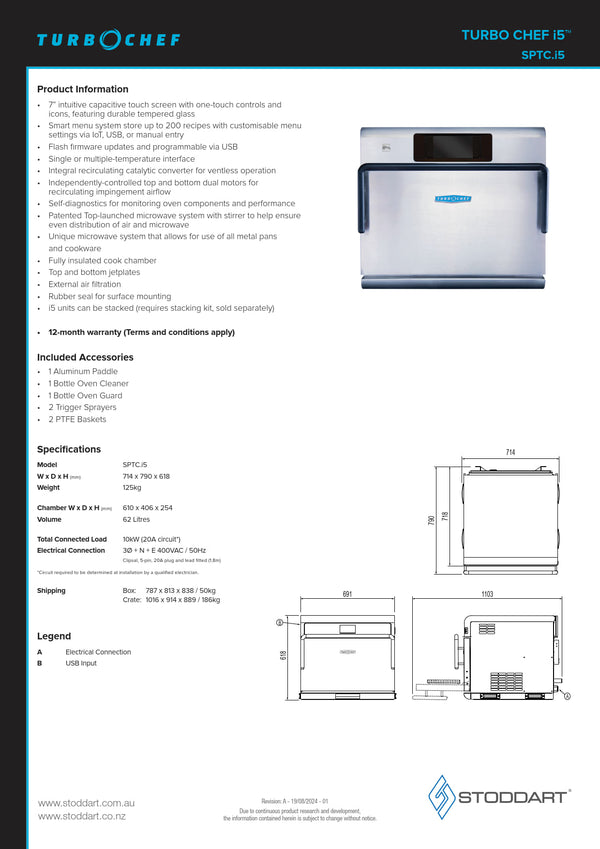TurboChef i5 - Rapid Cook Oven
