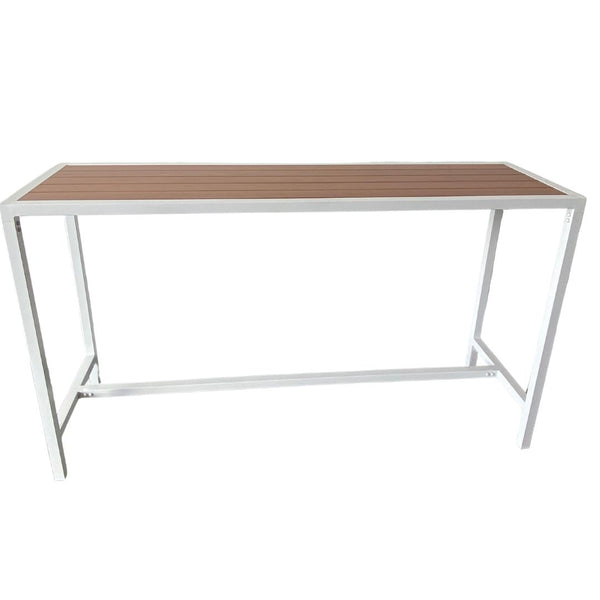 Café Solutions Teak Top Bar Bench