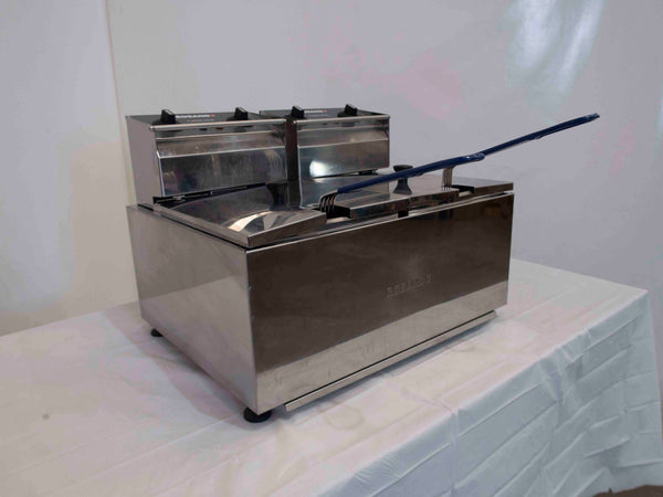 Roband F28 - Split Pan Benchtop Fryer (2)