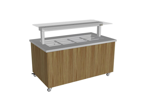 Culinaire CH.IBSJ.BMC.U.GSF.4 - Heated Mobile Island Buffet