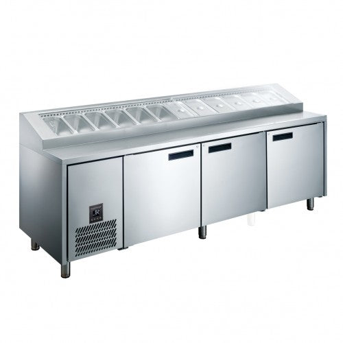 Glacian HPB2476 - Pizza Prep Fridge