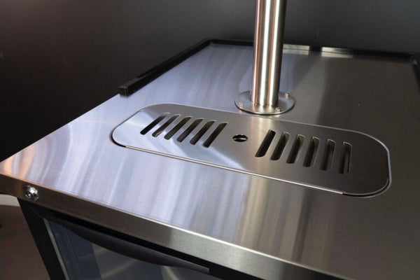 Kegs Off Tap KegMaster Super Deluxe Single Door Kegerator - Under Counter Keg Fridge