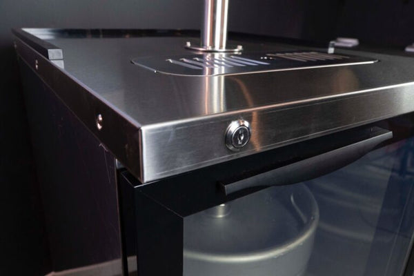 Kegs Off Tap KegMaster Super Deluxe Single Door Kegerator - Under Counter Keg Fridge