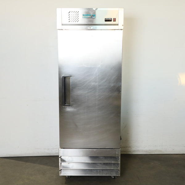 Mitchel R584FDGN Upright Fridge