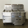 Pitco SSH75 + 2 x SSH55 3 Bank Fryer