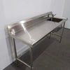 Simply Stainless SS06.1800C Stainless Steel Bench with Sink