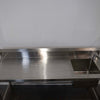 Simply Stainless SS06.1800C Stainless Steel Bench with Sink