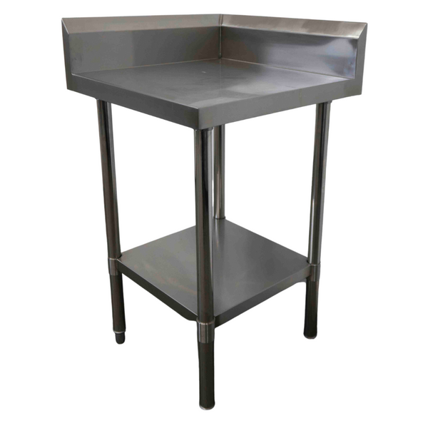 FED WBCB6-0600/A Stainless Steel Corner Bench