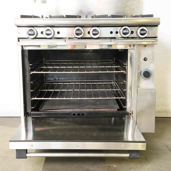 Trueheat R90-6LP - 6 Burner Range Oven