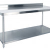 KSS 03-1200L - Bench With Undershelf & Splashback