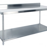 KSS 03-1200L - Bench With Undershelf & Splashback