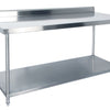 KSS 03-1800L - Bench With Undershelf & Splashback