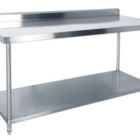 KSS 03-1800L - Bench With Undershelf & Splashback