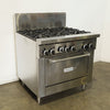 Garland GF36-6R 6 Burner Range Oven